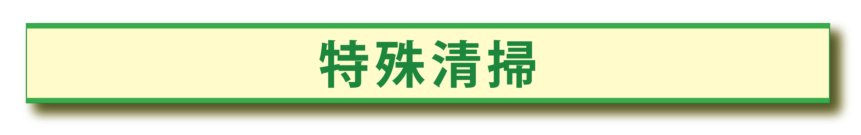 特殊清掃について